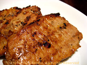 Grilled, Marinated Pork Chops