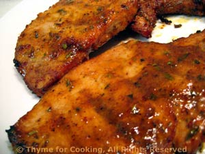 Barbecued Pork Chops