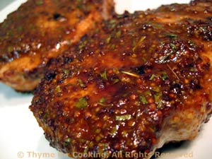 Deviled Pork Chops, Grilled