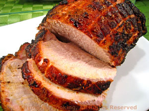 Ginger Barbecued Pork Loin