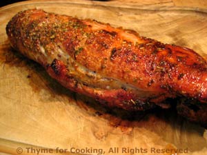 Brined, Grilled Pork Tenderloin