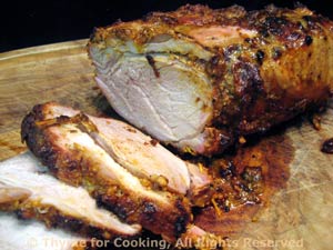 Grilled Pork Tenderloin with Mustard Seeds