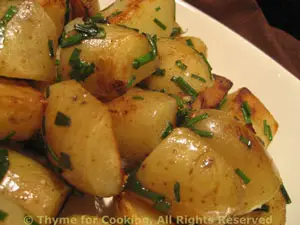 Potatoes with Butter and Chives