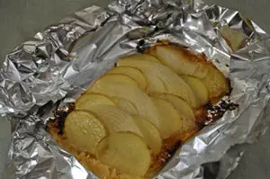 potatoes foil