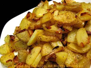 Fried Potatoes and Onions