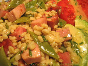 Barley, Ham and Green Bean Salad