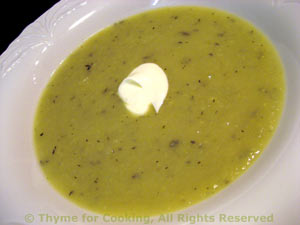 Zucchini (Courgette) Soup