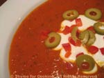 tomato red pepper soup