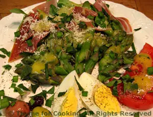 Composed Salad with Asparagus