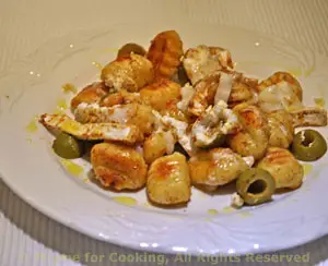 Fried Gnocchi with Goat Cheese
