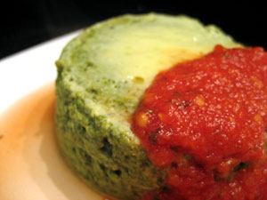 Spinach Timbales