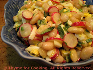 White Bean and Radish Salad