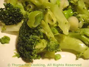 Broccoli with Green Garlic