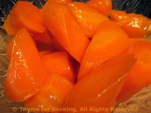 White Balsamic Glazed Carrots 