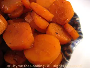 Sweet Sour Carrot Coins