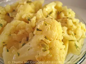 Cauliflower with Horseradish