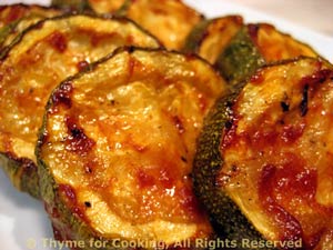 Barbecued Zucchini (Courgette)